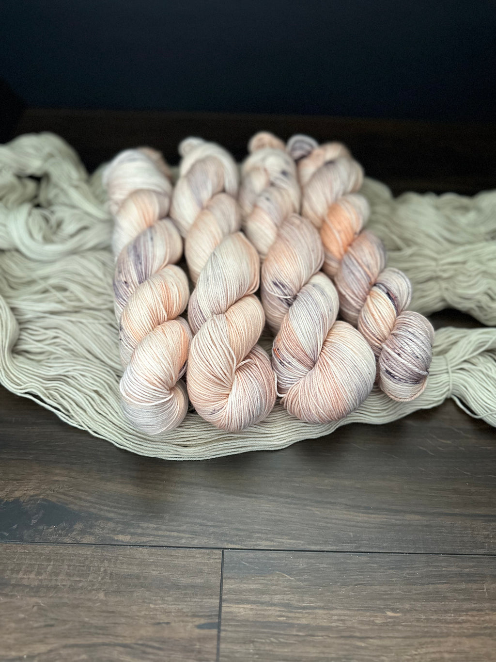 Teint sur commande - Poussière de pêche