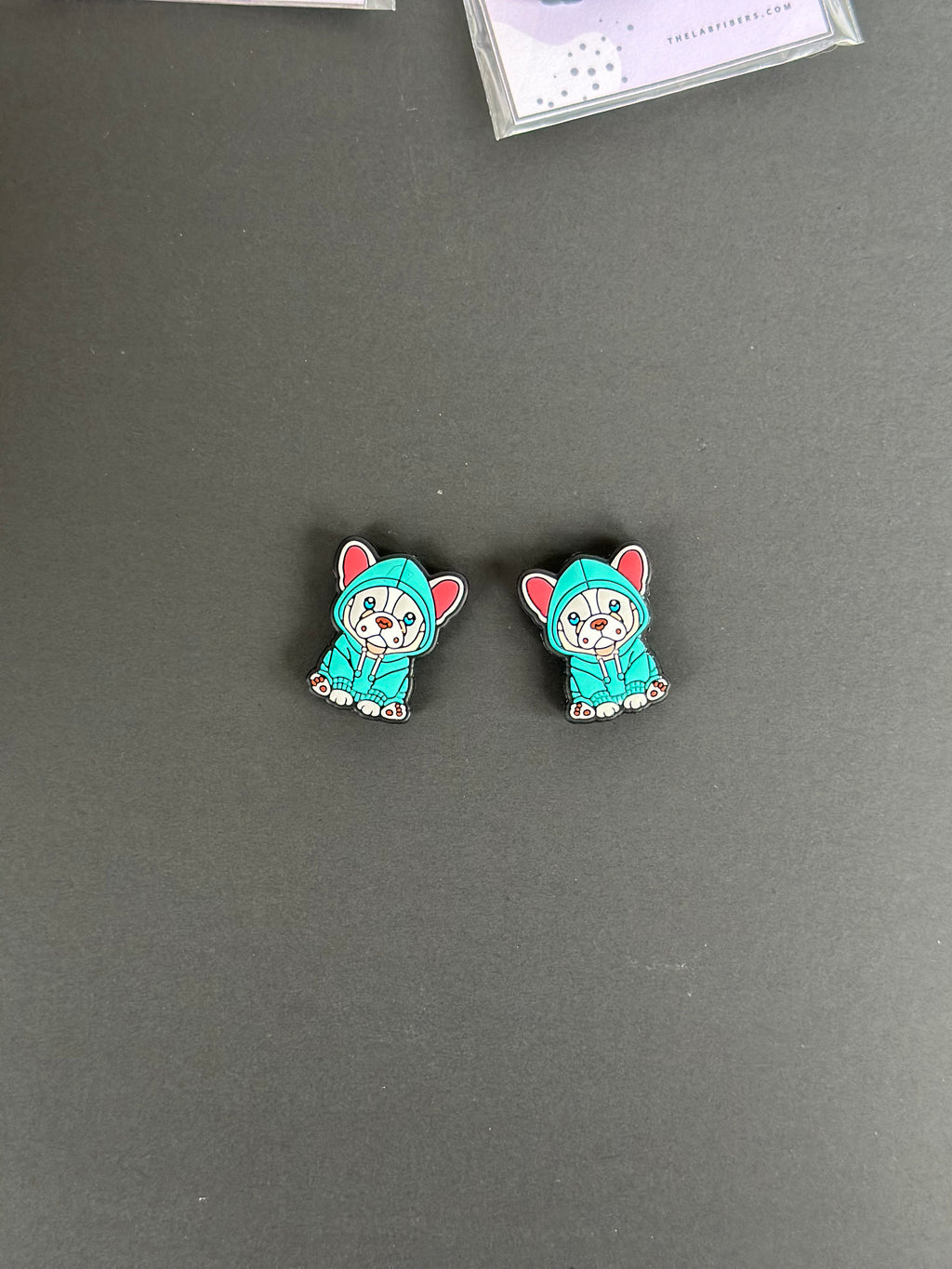 Frosty Frenchie Needle Stoppers