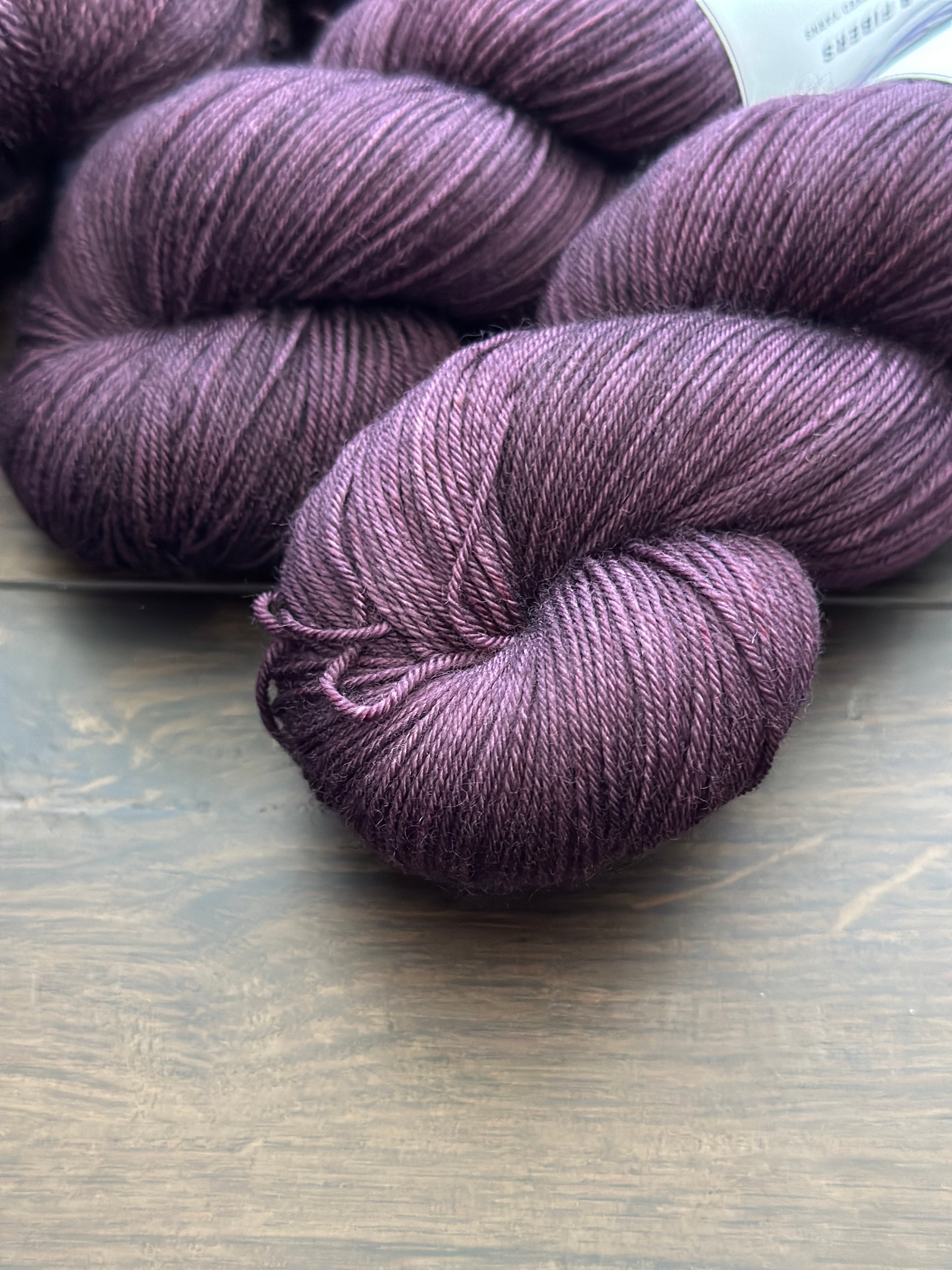 Teint sur commande - Aubergine foncée