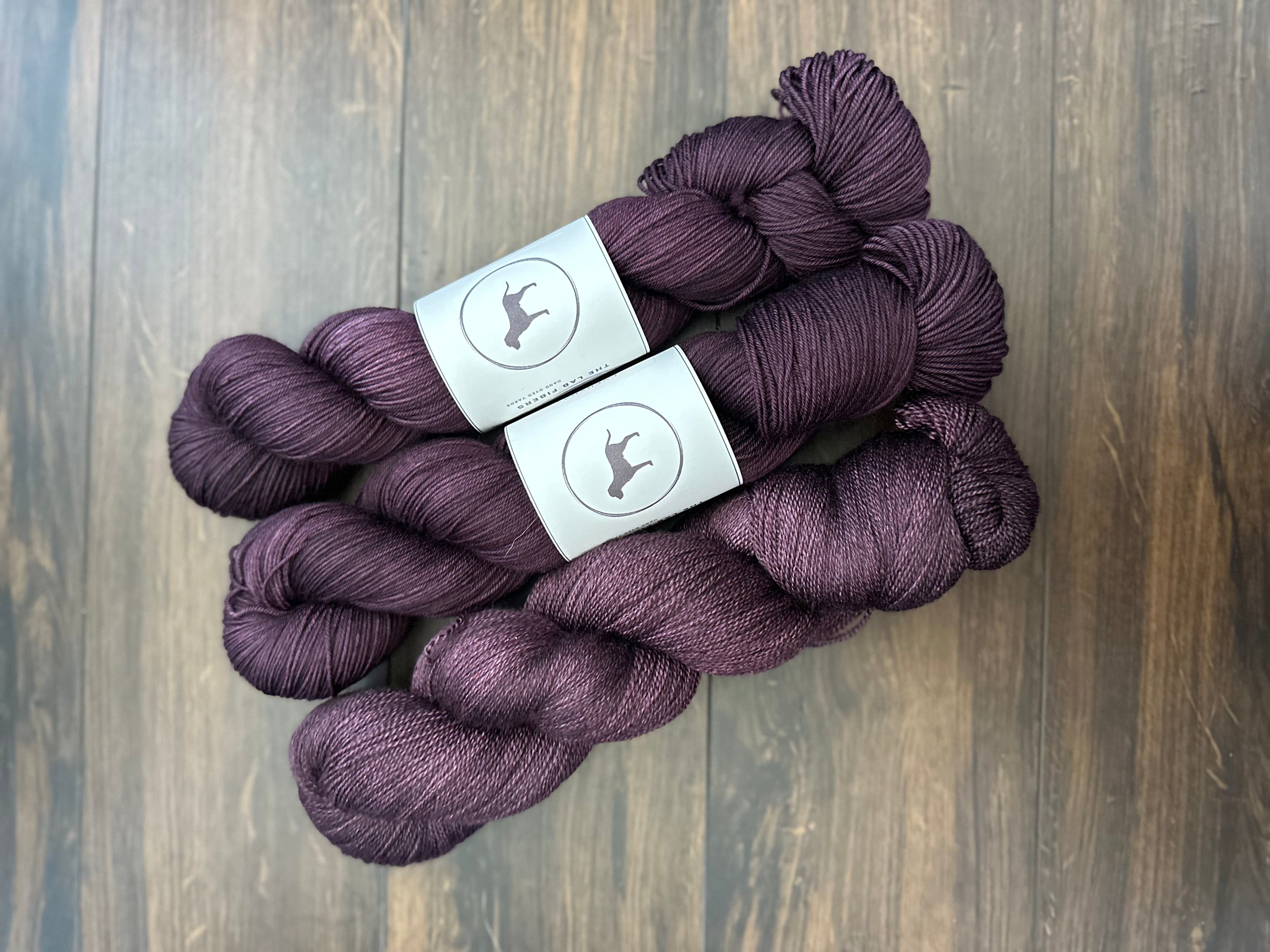 Teint sur commande - Aubergine foncée