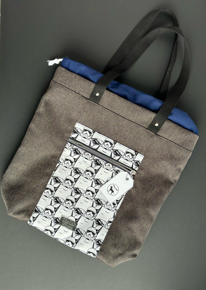 Tote Size Firefly Tote - Star Wars - Black and White