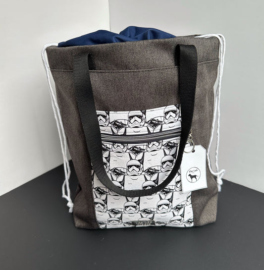 Tote Size Firefly Tote - Star Wars - Black and White