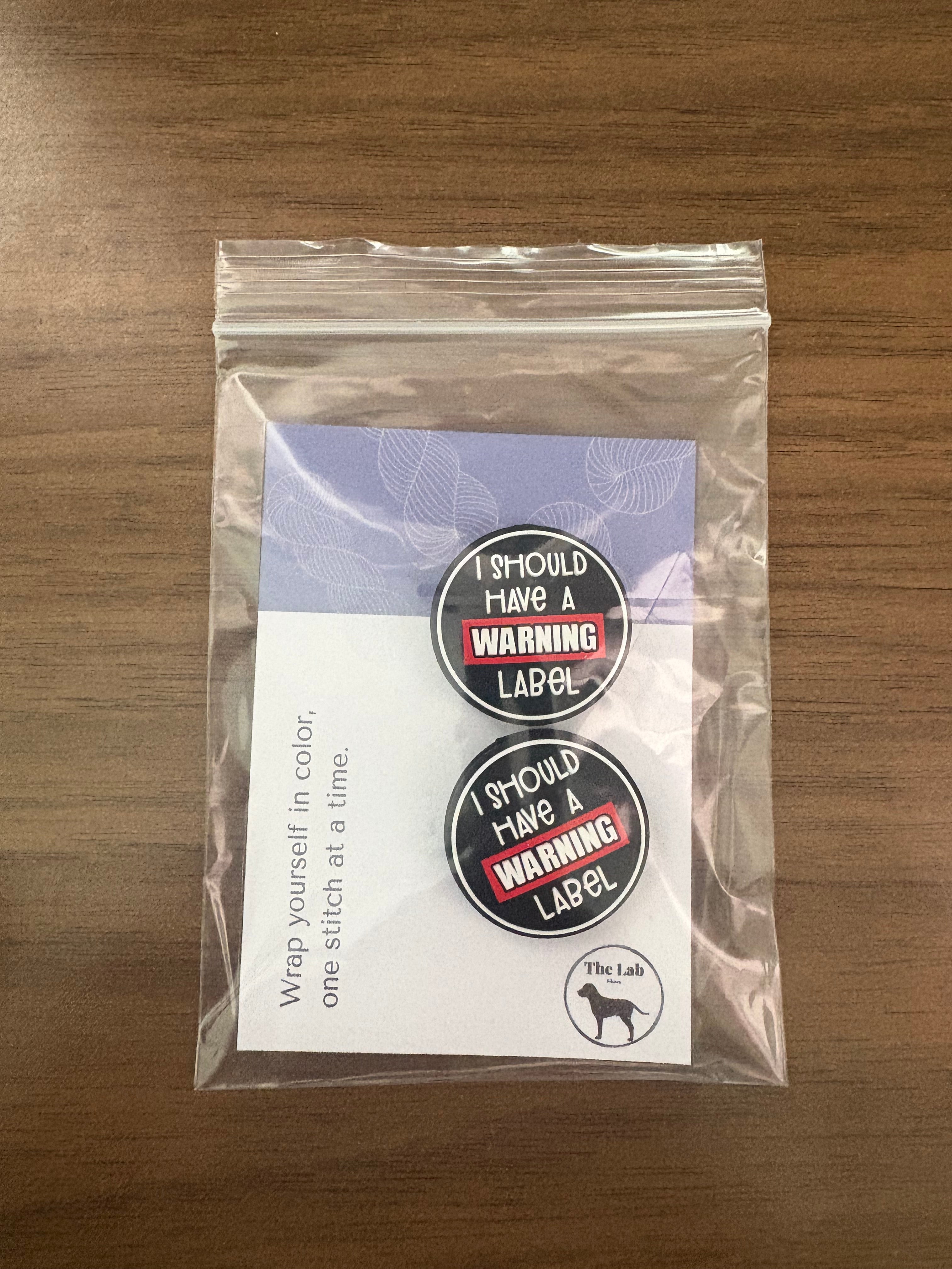 Warning Label Needle Stoppers