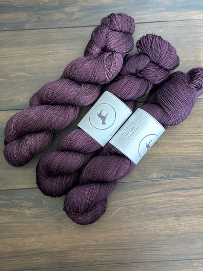 Dyed to Order - Deep Eggplant