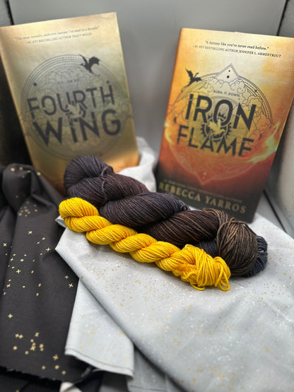 Andarna Sock Set - Forth Wing and Iron Flame Inspired