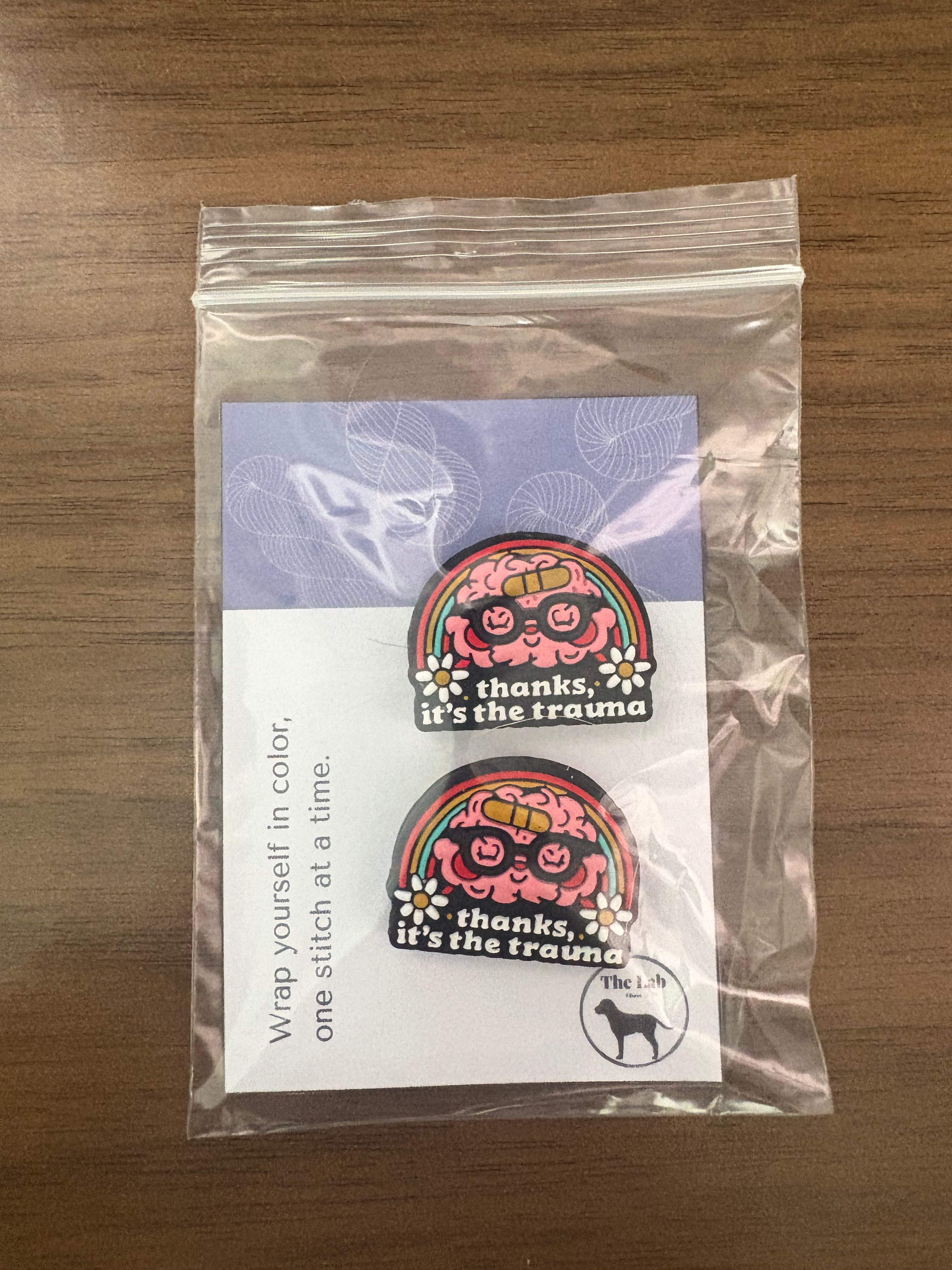 It's the Trauma Needle Stoppers