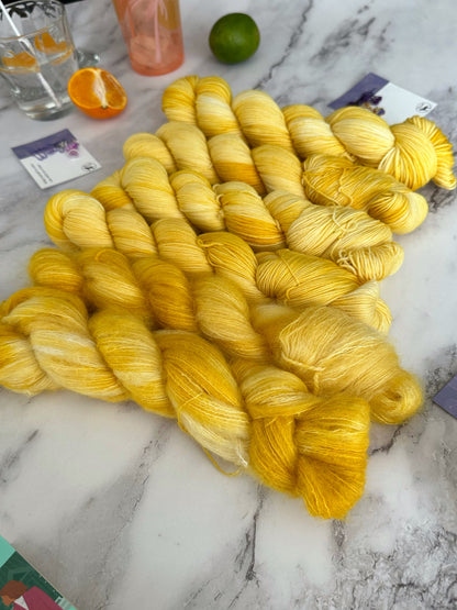 Dyed to Order - Maple Bourbon Sour