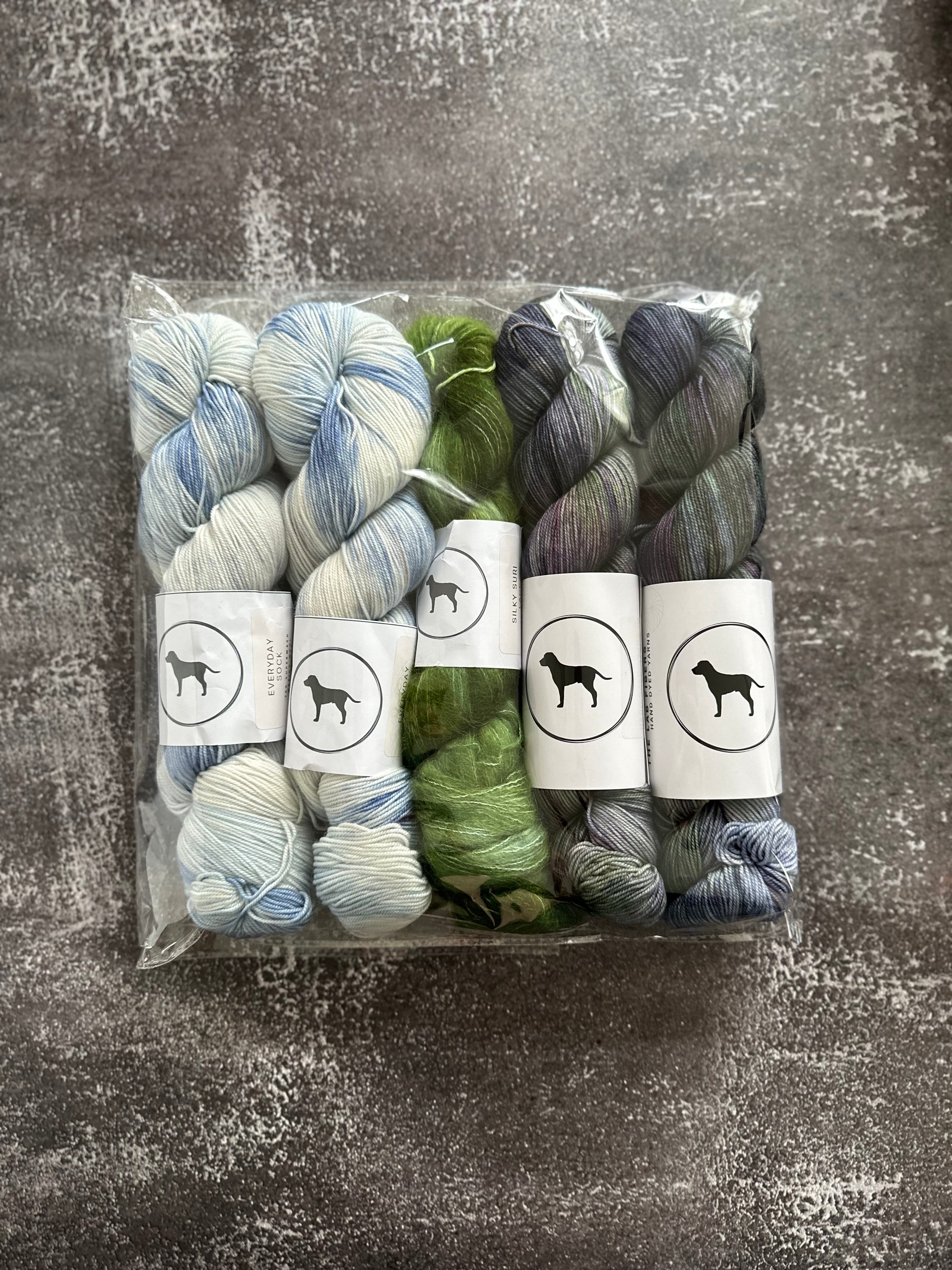 Packs - Everyday Sock 2 Frozen Point Shoes, 2 Flannel, 1 Silky Suri Moss