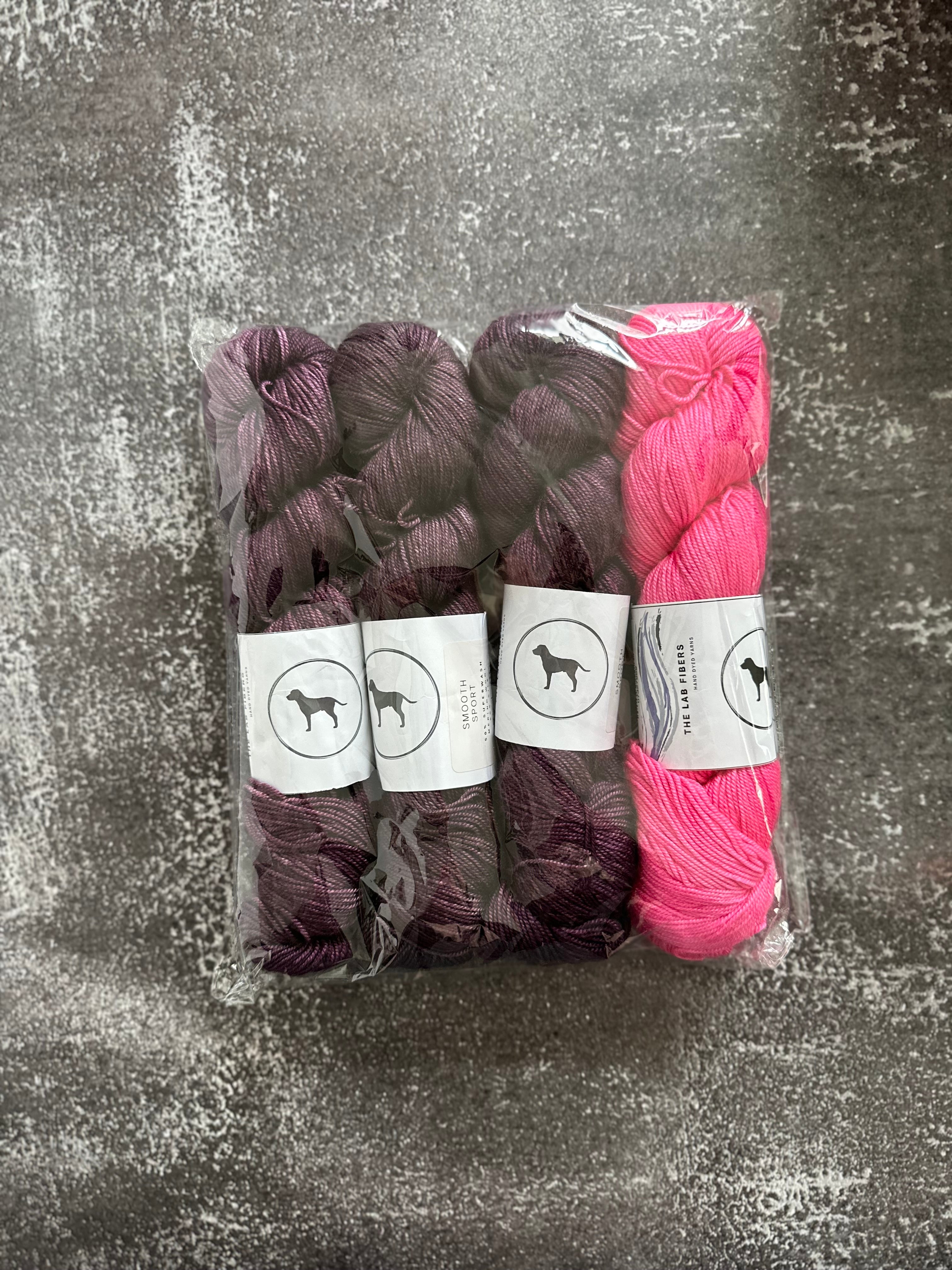 Packs - Smooth Sport - 3 Deep Eggplant, 1 Let's go barbie