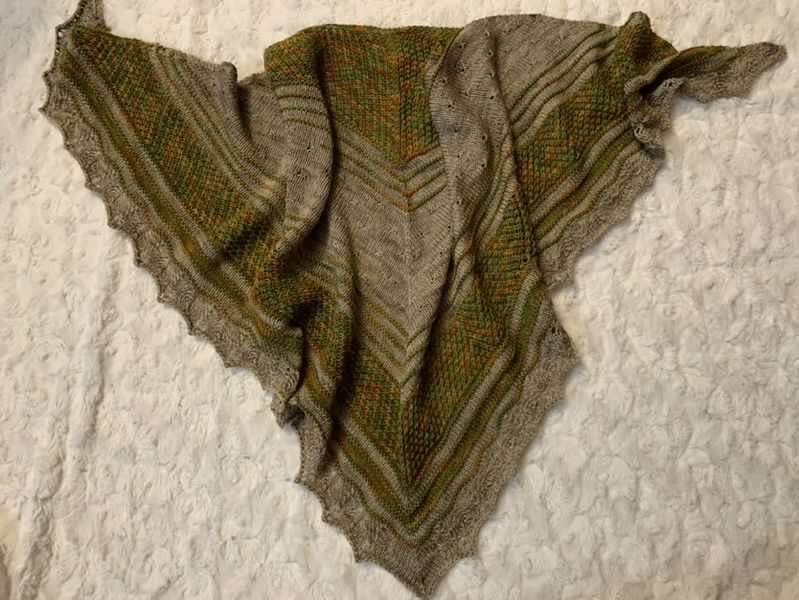 Winter Rose Shawl Pattern