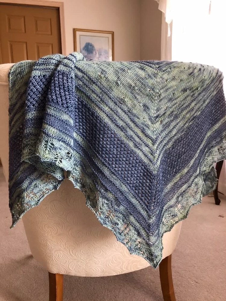 Winter Rose Shawl Pattern