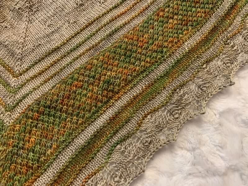 Winter Rose Shawl Pattern