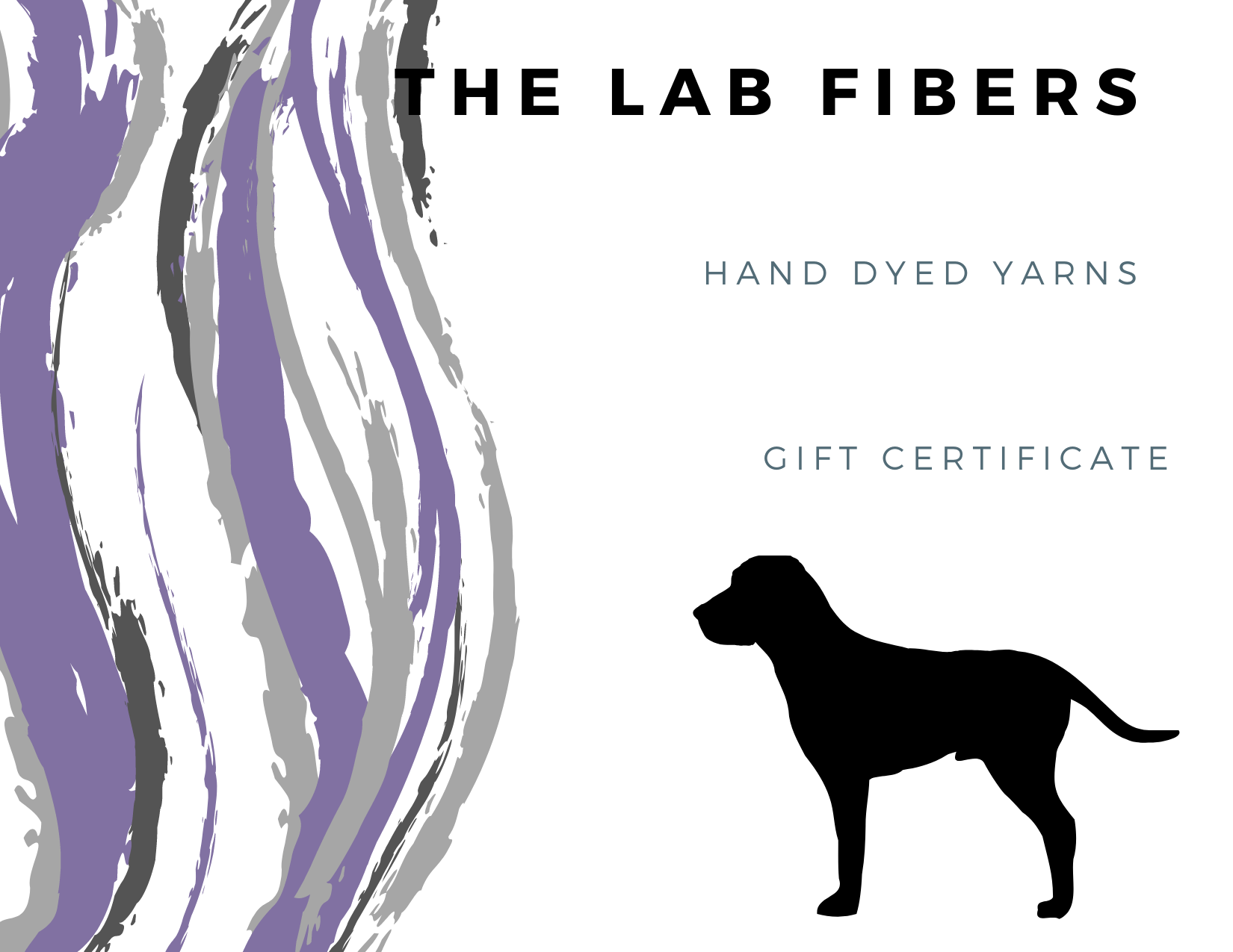 Chèque-cadeau The Lab Fibers
