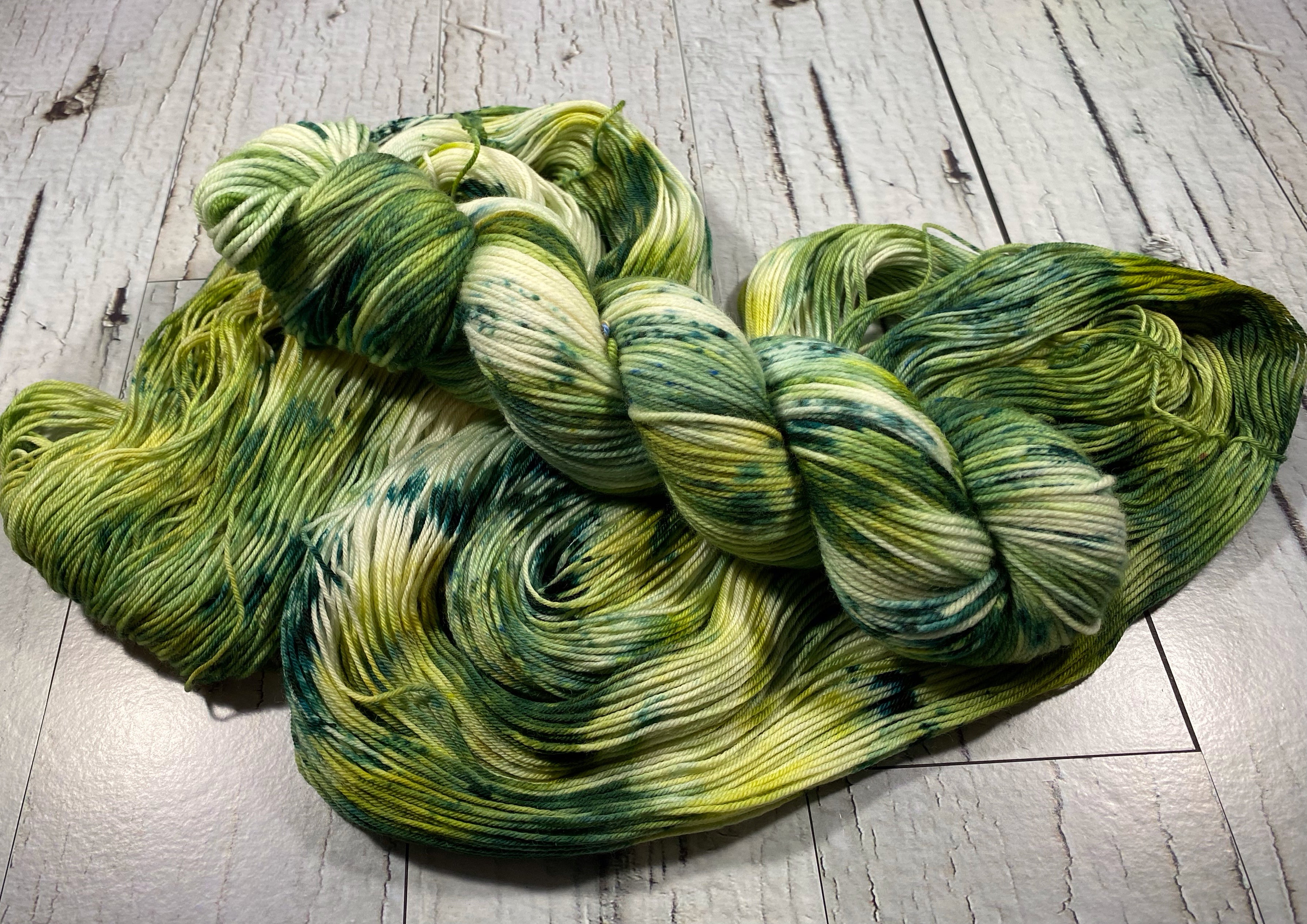Teint sur commande - Forêt enneigée