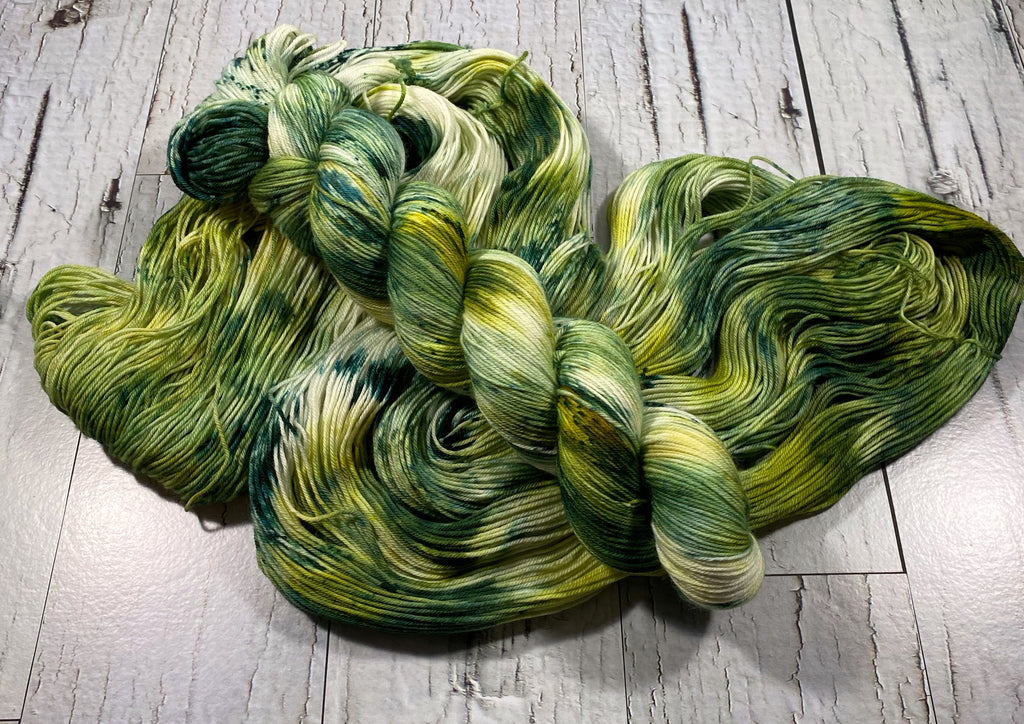 Teint sur commande - Forêt enneigée