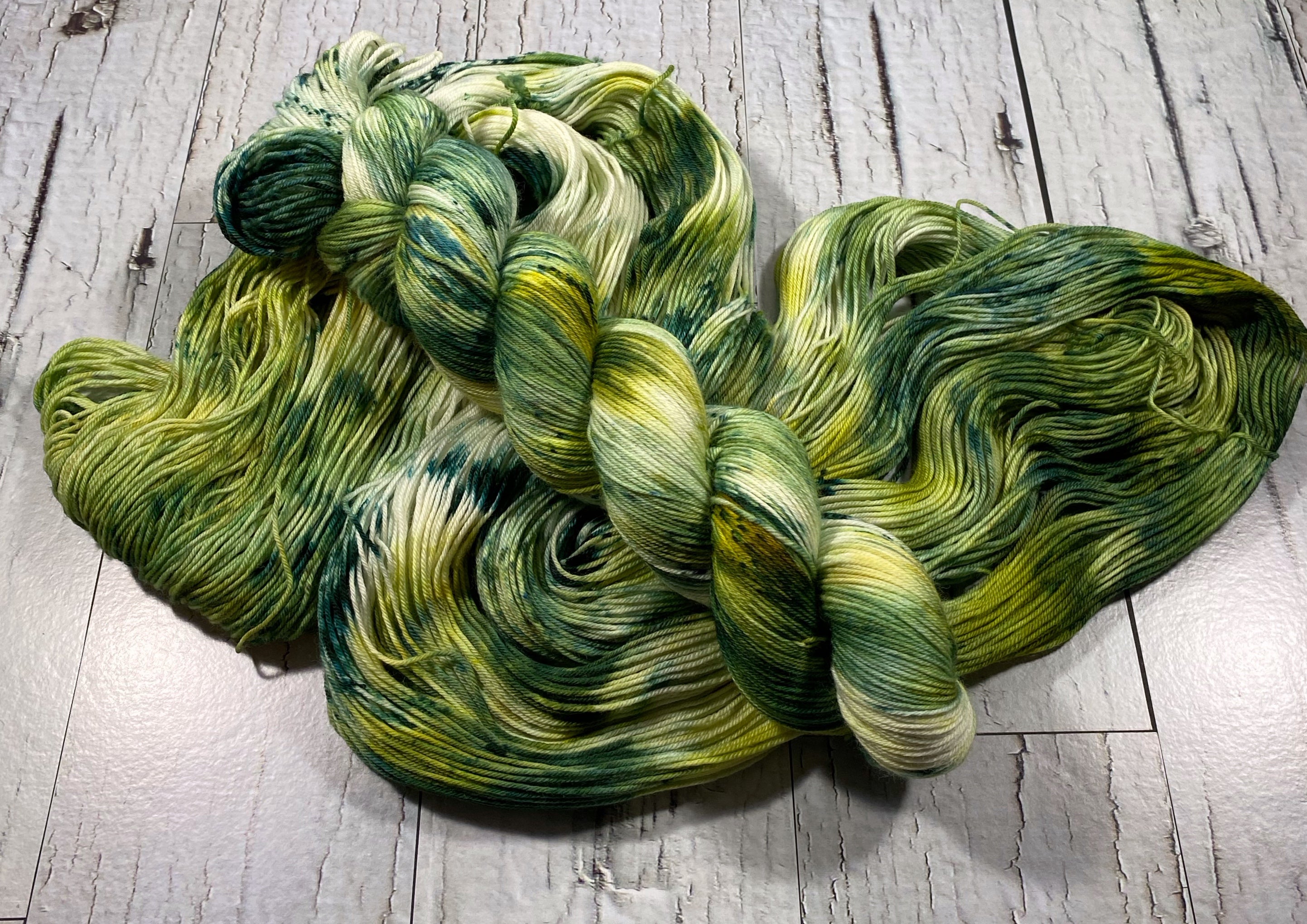 Teint sur commande - Forêt enneigée