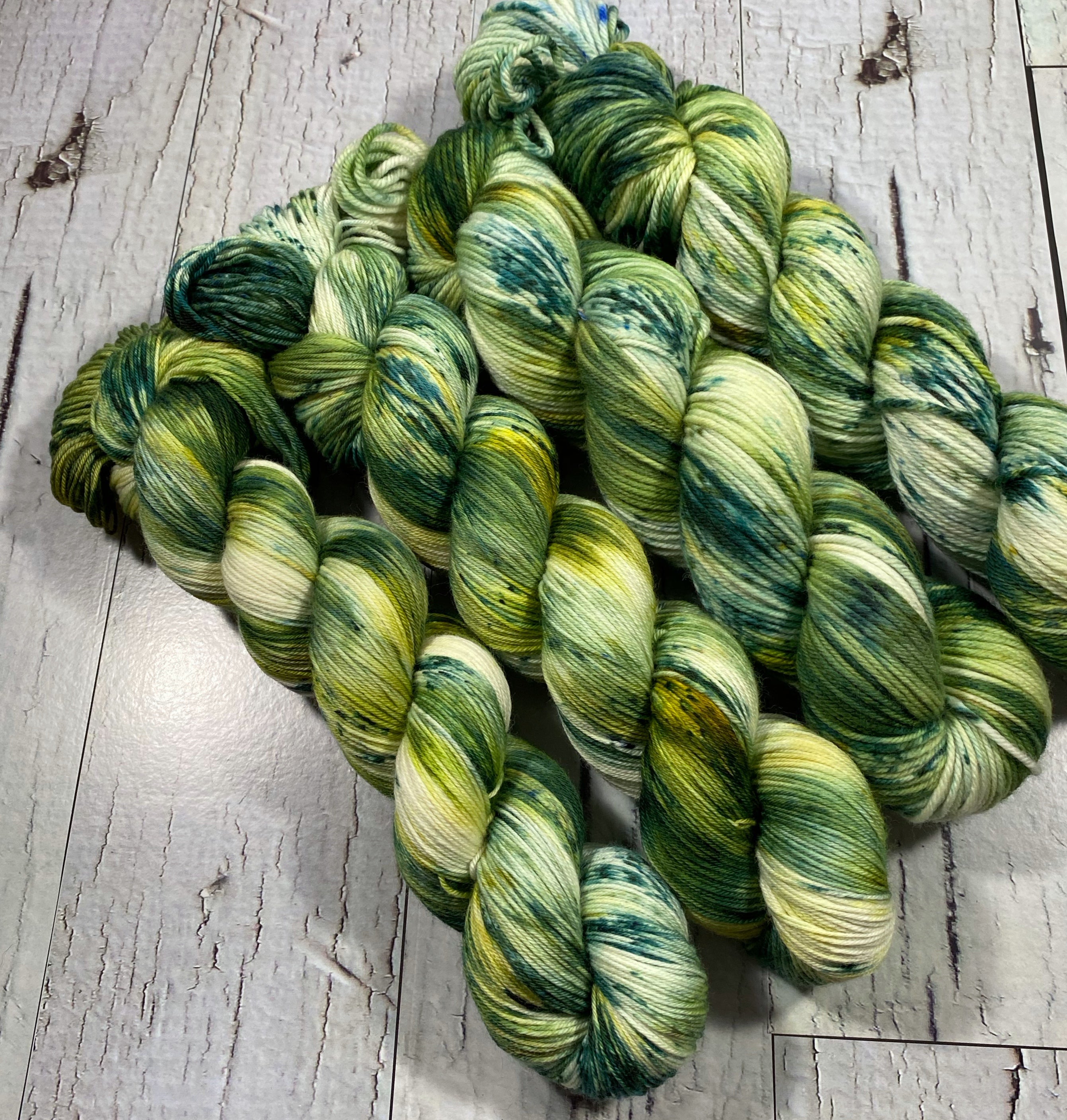 Teint sur commande - Forêt enneigée