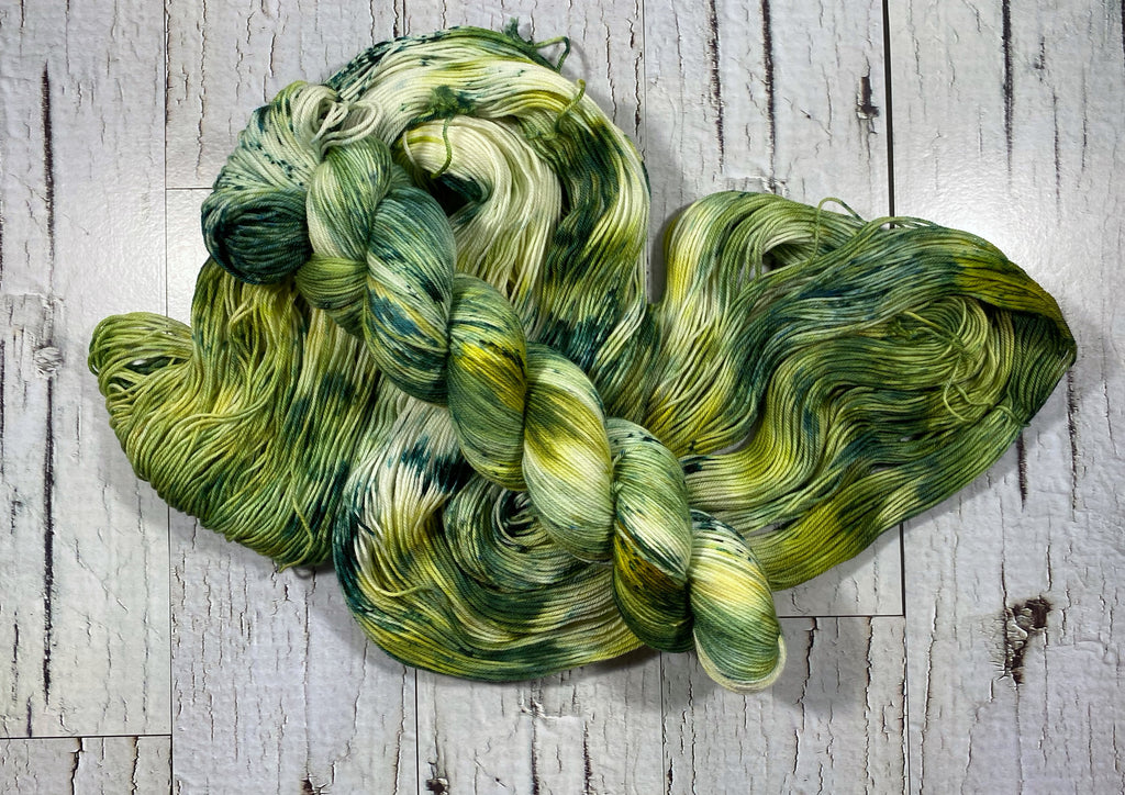 Teint sur commande - Forêt enneigée