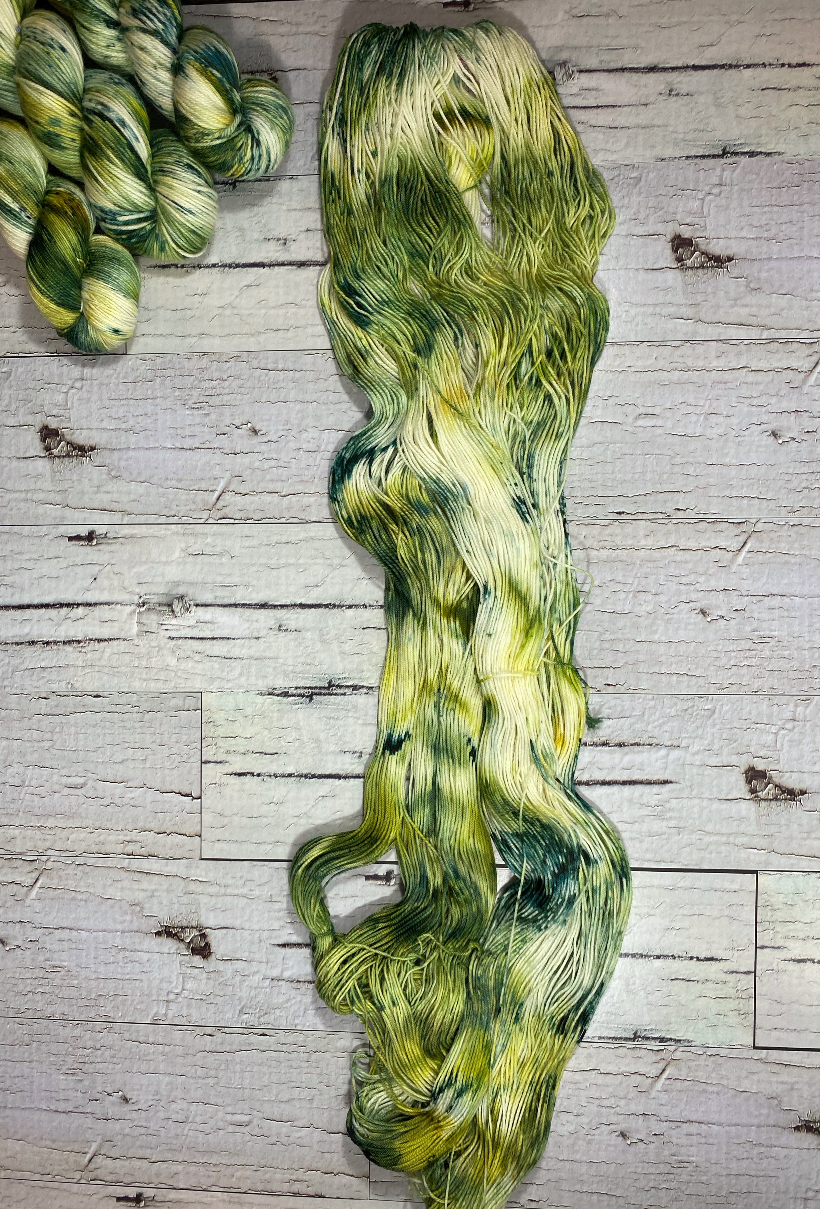 Teint sur commande - Forêt enneigée