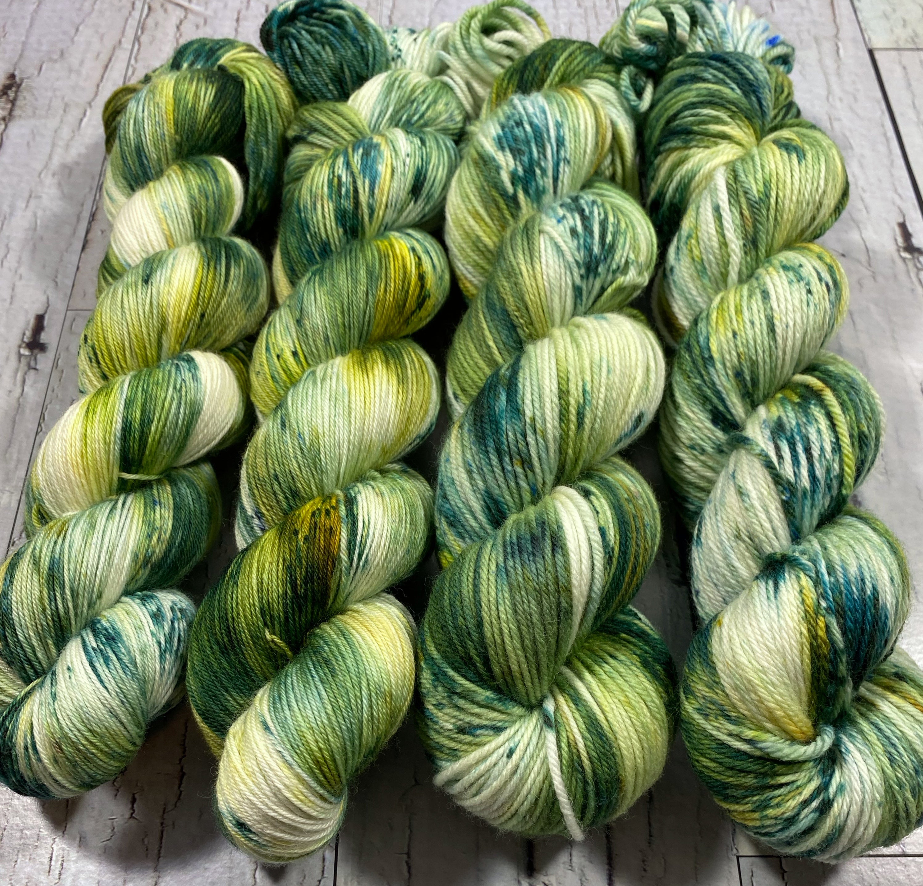 Teint sur commande - Forêt enneigée