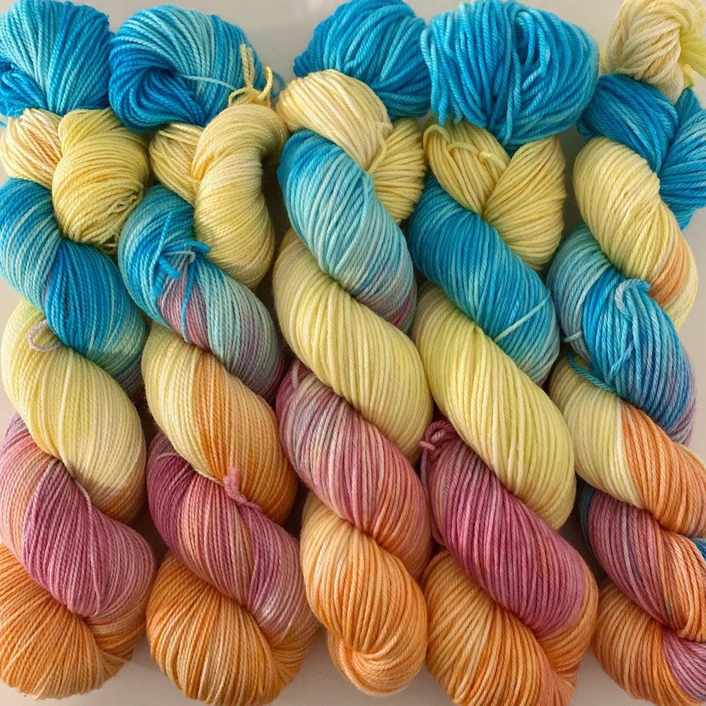 Teint sur commande - Tequila Sunrise
