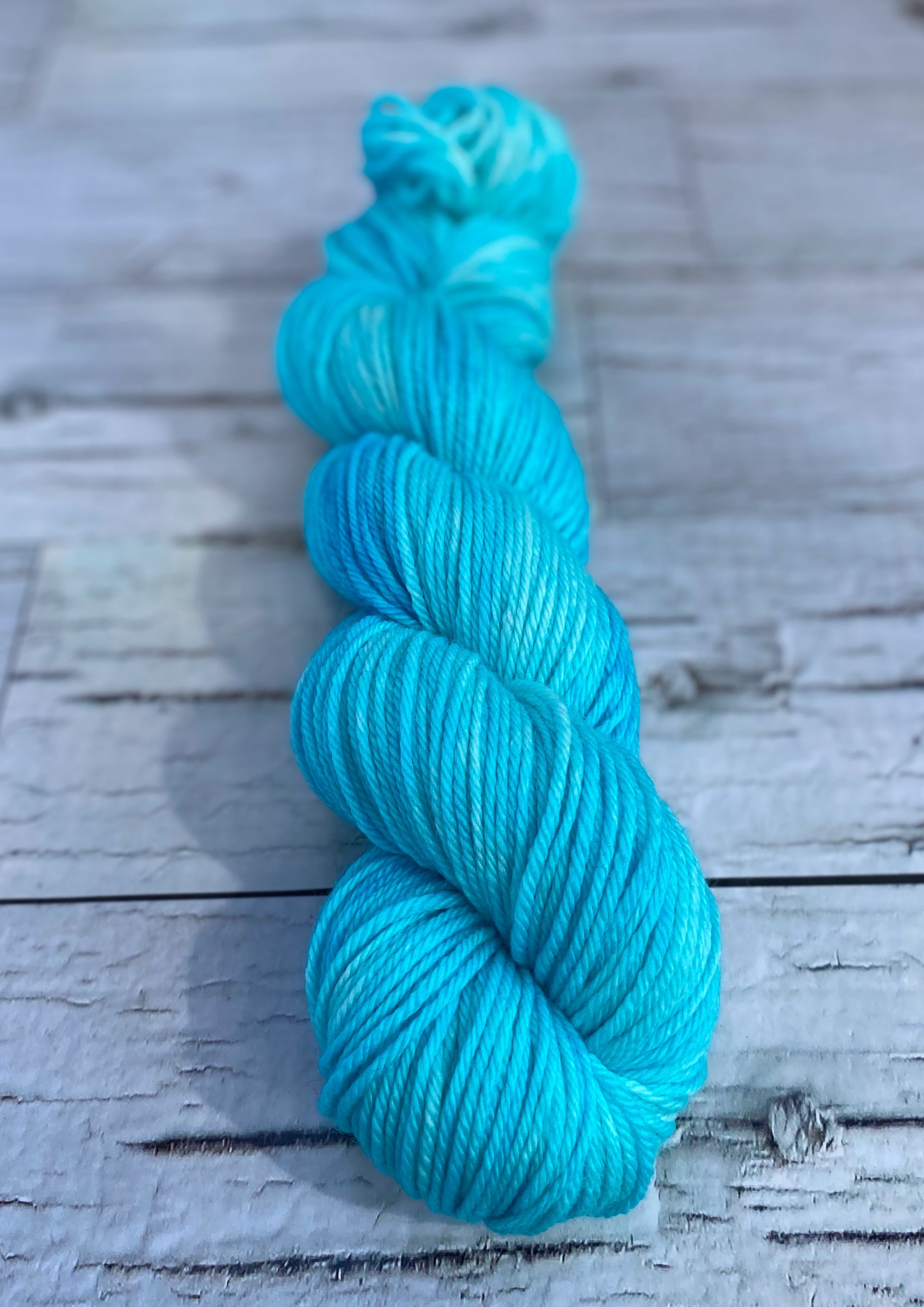 Teint sur commande - Céleste