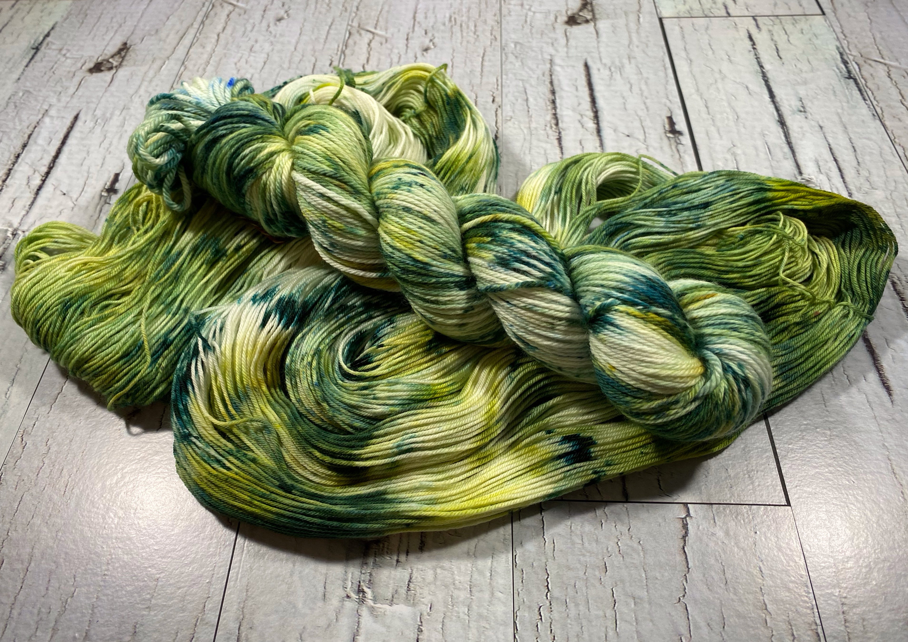 Teint sur commande - Forêt enneigée